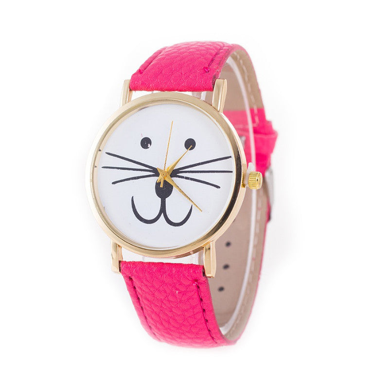 Mr. Whiskers Cat Watches 9 lives And 9 colors Vista Shops