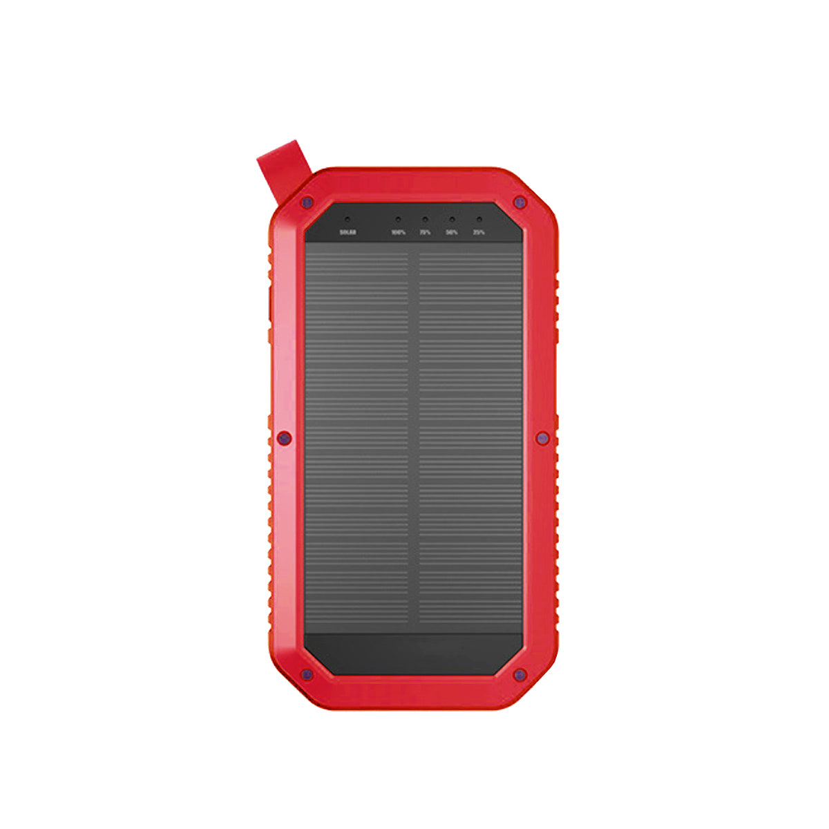 Sun Chaser Mini Solar Powered Wireless Phone Charger 10,000 mAh With LED Flood Light Vista Shops