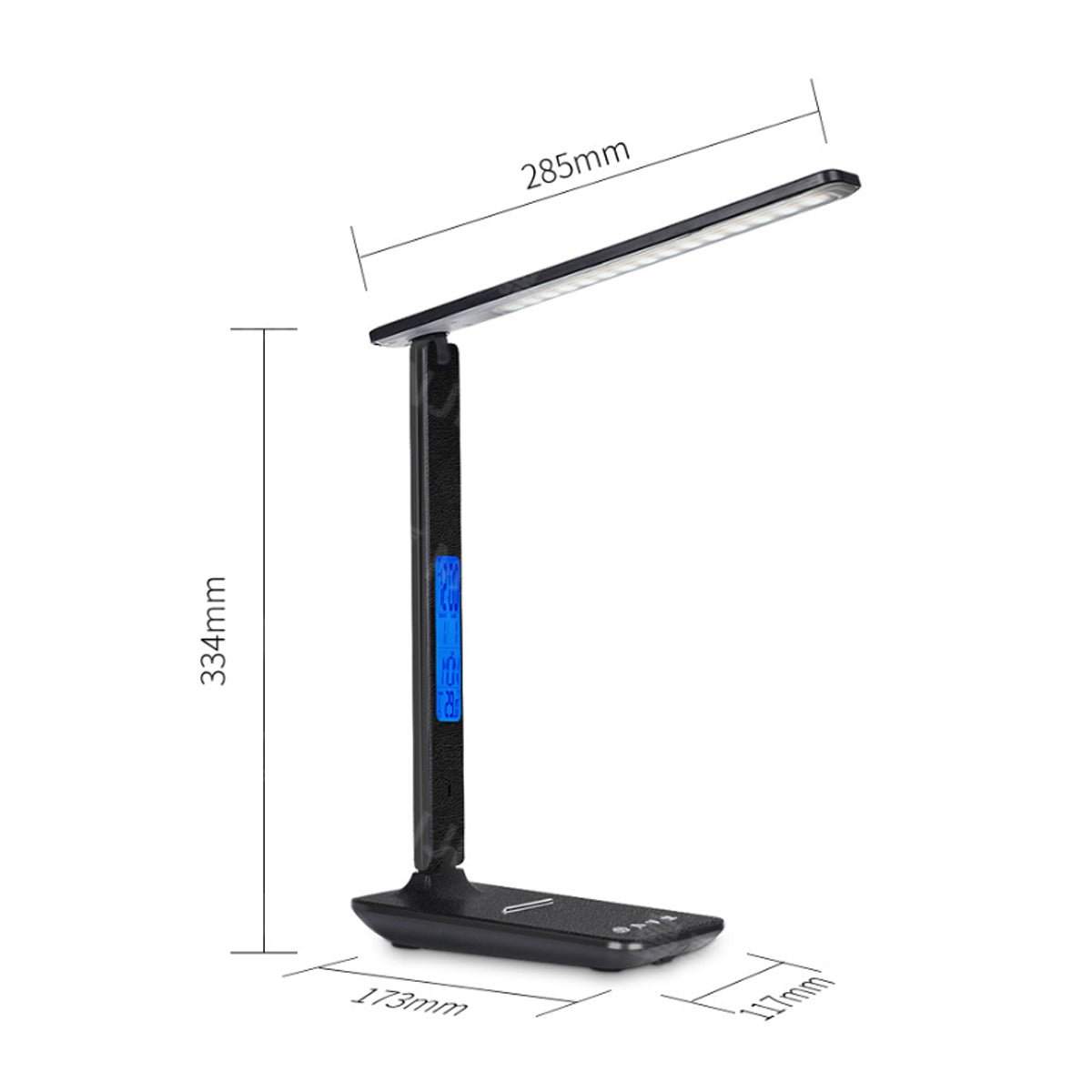 Lamp Plus 3 in 1 Lamp With Phone Charger, Clock And Thermostat Vista Shops
