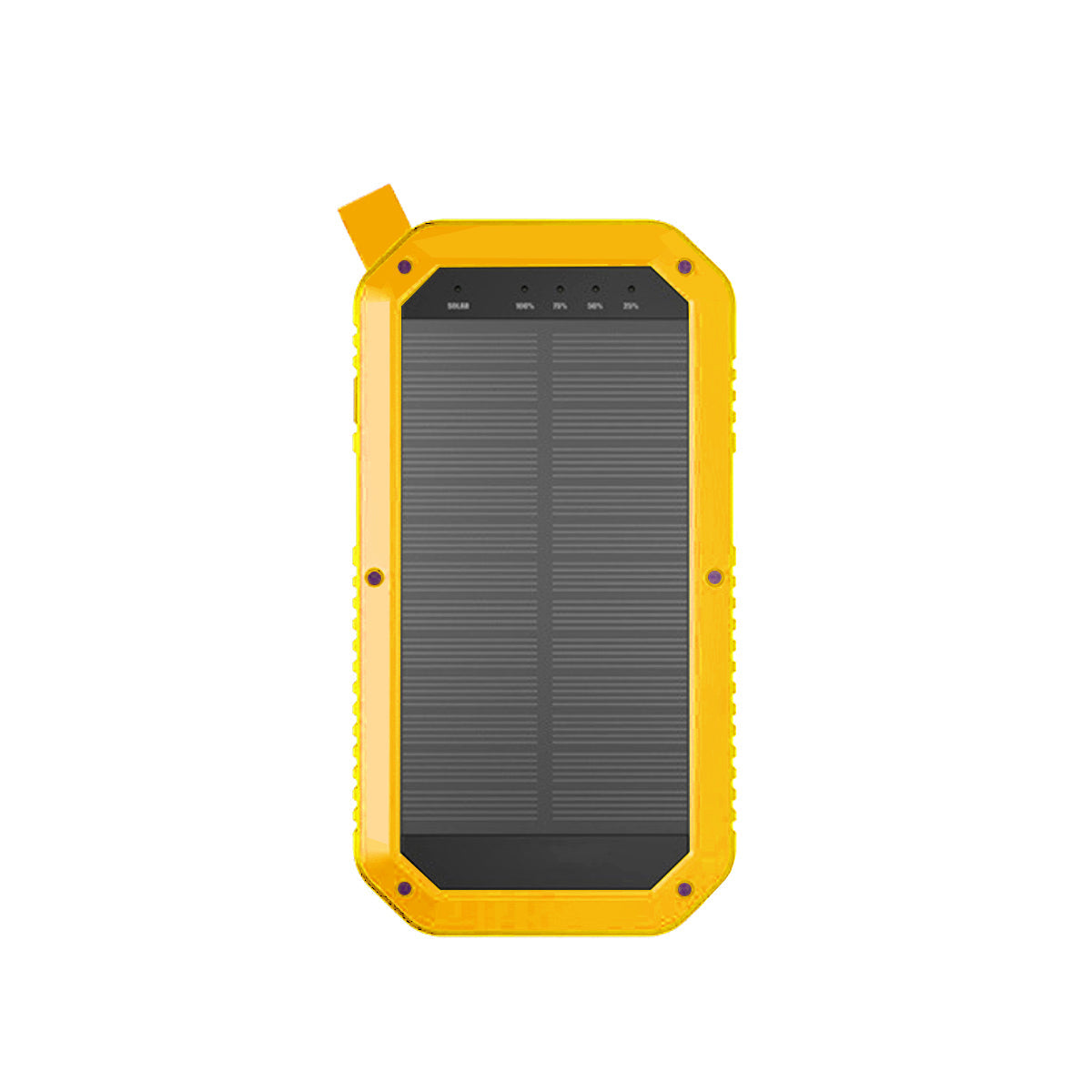 Sun Chaser Mini Solar Powered Wireless Phone Charger 10,000 mAh With LED Flood Light Vista Shops