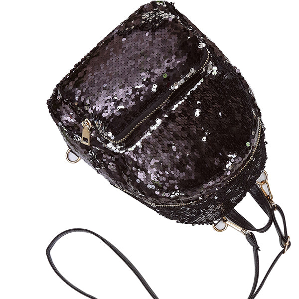 Let it Twinkle Sequin Backpack Pretty and Practical Vista Shops