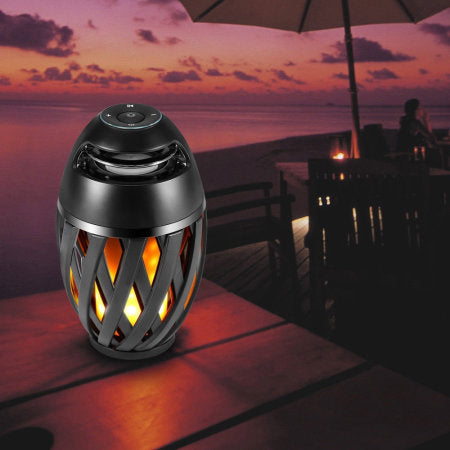 Tiki Tiki To To Outdoor LED Torch With Bluetooth Speaker Vista Shops
