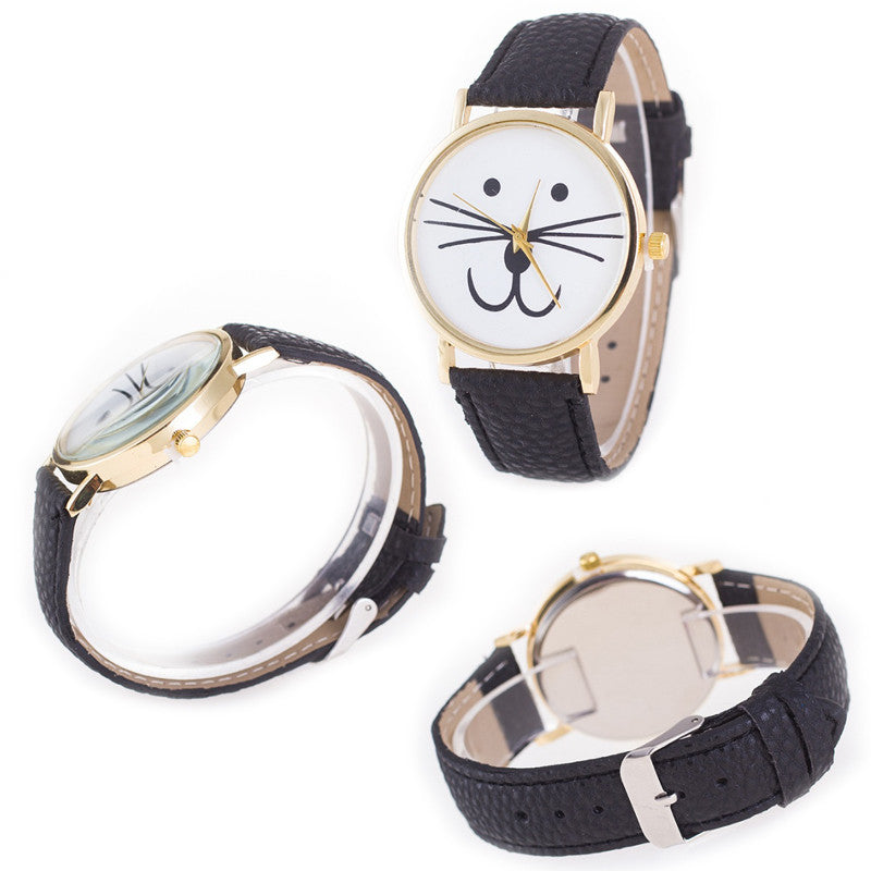 Mr. Whiskers Cat Watches 9 lives And 9 colors Vista Shops