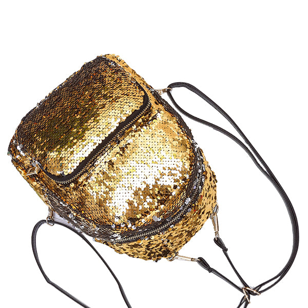 Let it Twinkle Sequin Backpack Pretty and Practical Vista Shops
