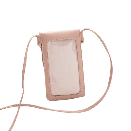 Multi Mini Transparent Phone And Credit Card Holder Cross Body Bag Vista Shops