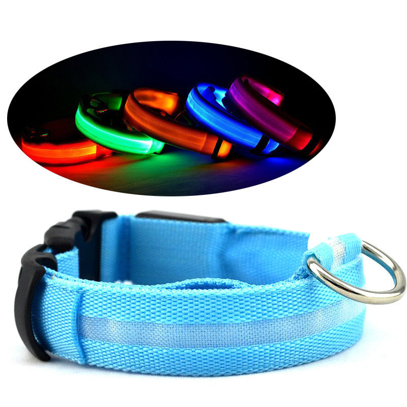 LED PET Safety Halo Style Collar Vista Shops
