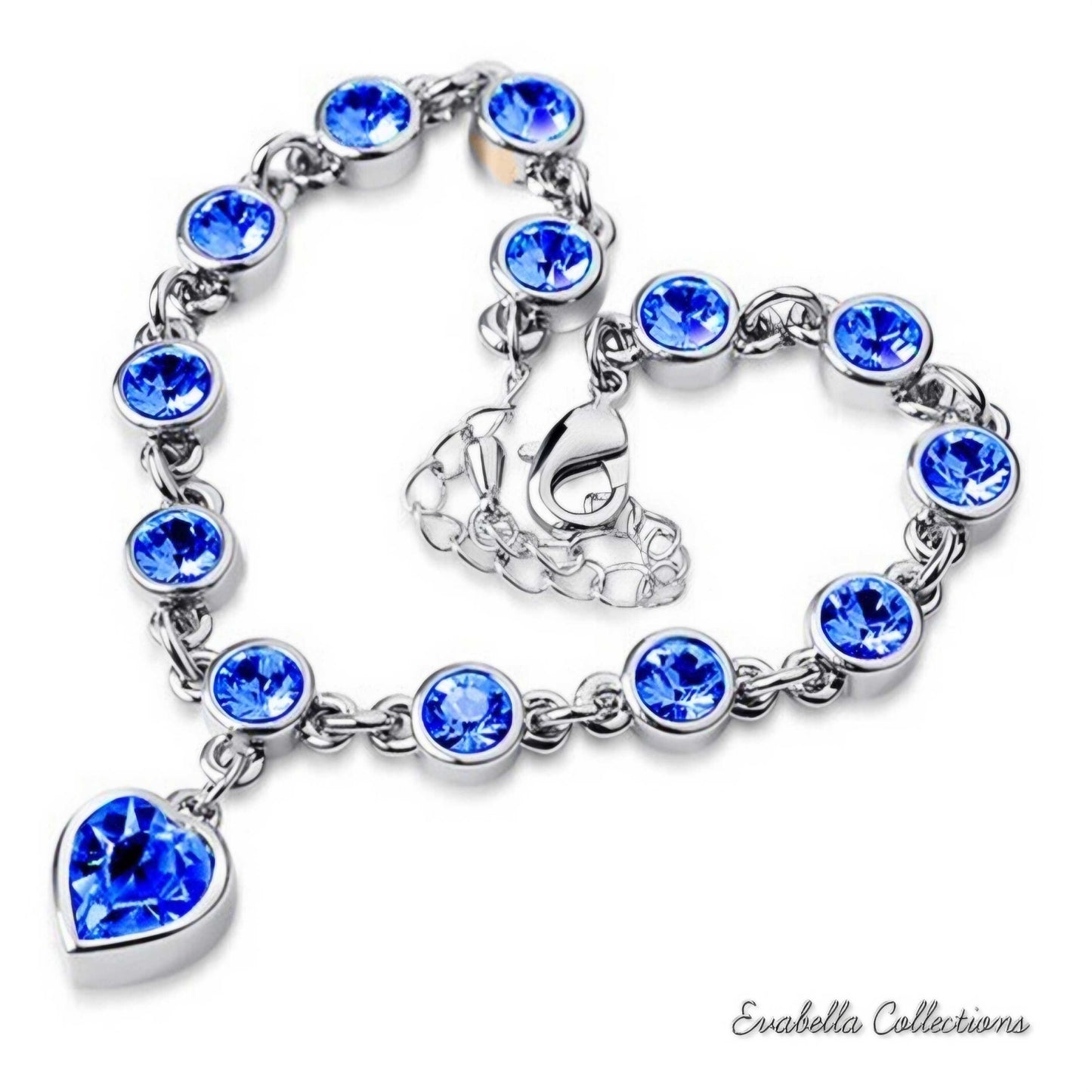 Happy Hearts Swarovski Crystal Clear And Colorful Bracelets VistaShops