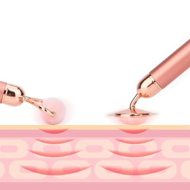 Vibra Beauty Vibrating Gemstone Roller And Magical Skin Care Massager Vista Shops