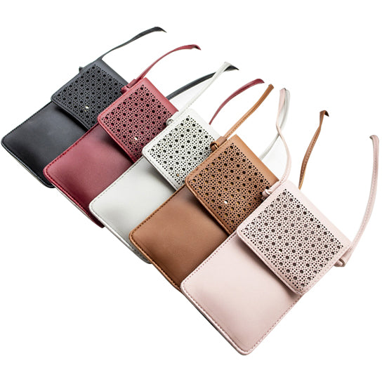 Multi Mini Transparent Phone And Credit Card Holder Cross Body Bag Vista Shops