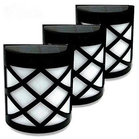 Spotlight Solar Wall Light In Lattice Design Vista Shops