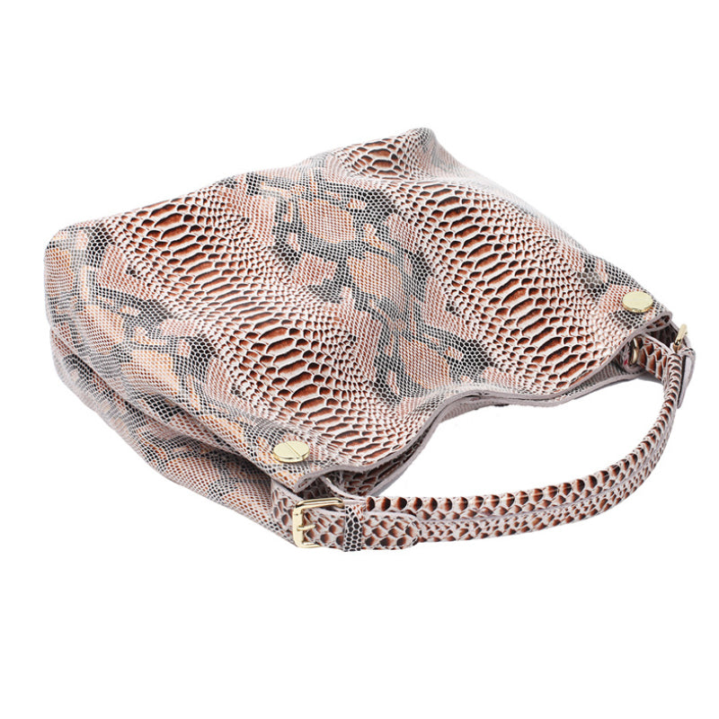 Resort Snake Skin Print Handbag VistaShops