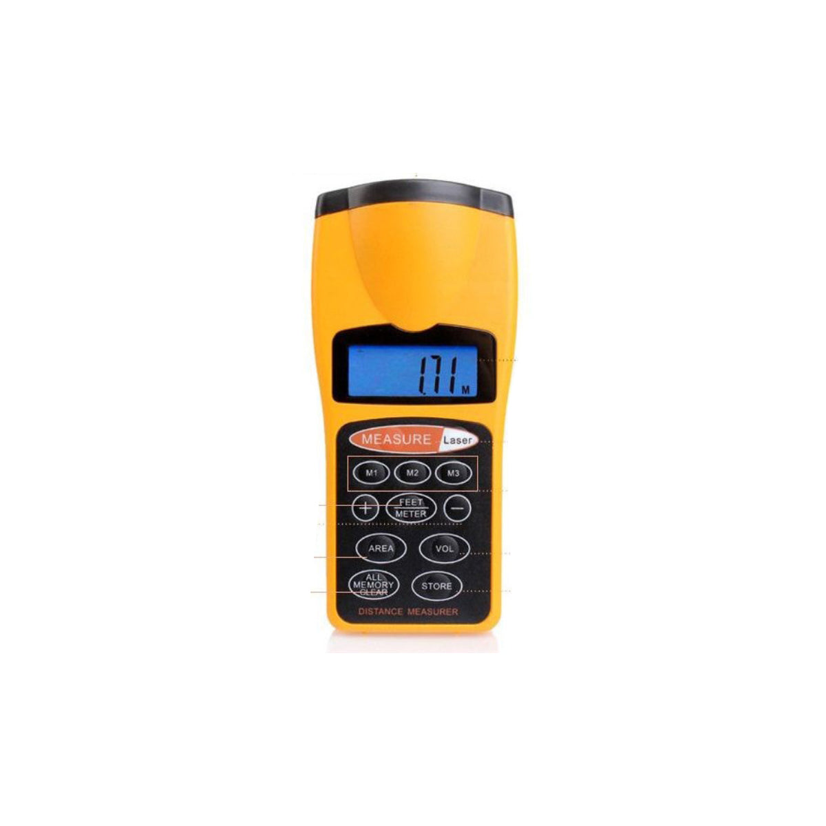 Laser Focus Measuring Tape Vista Shops