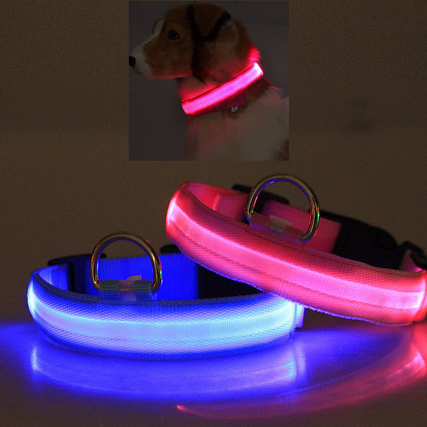 LED PET Safety Halo Style Collar Vista Shops