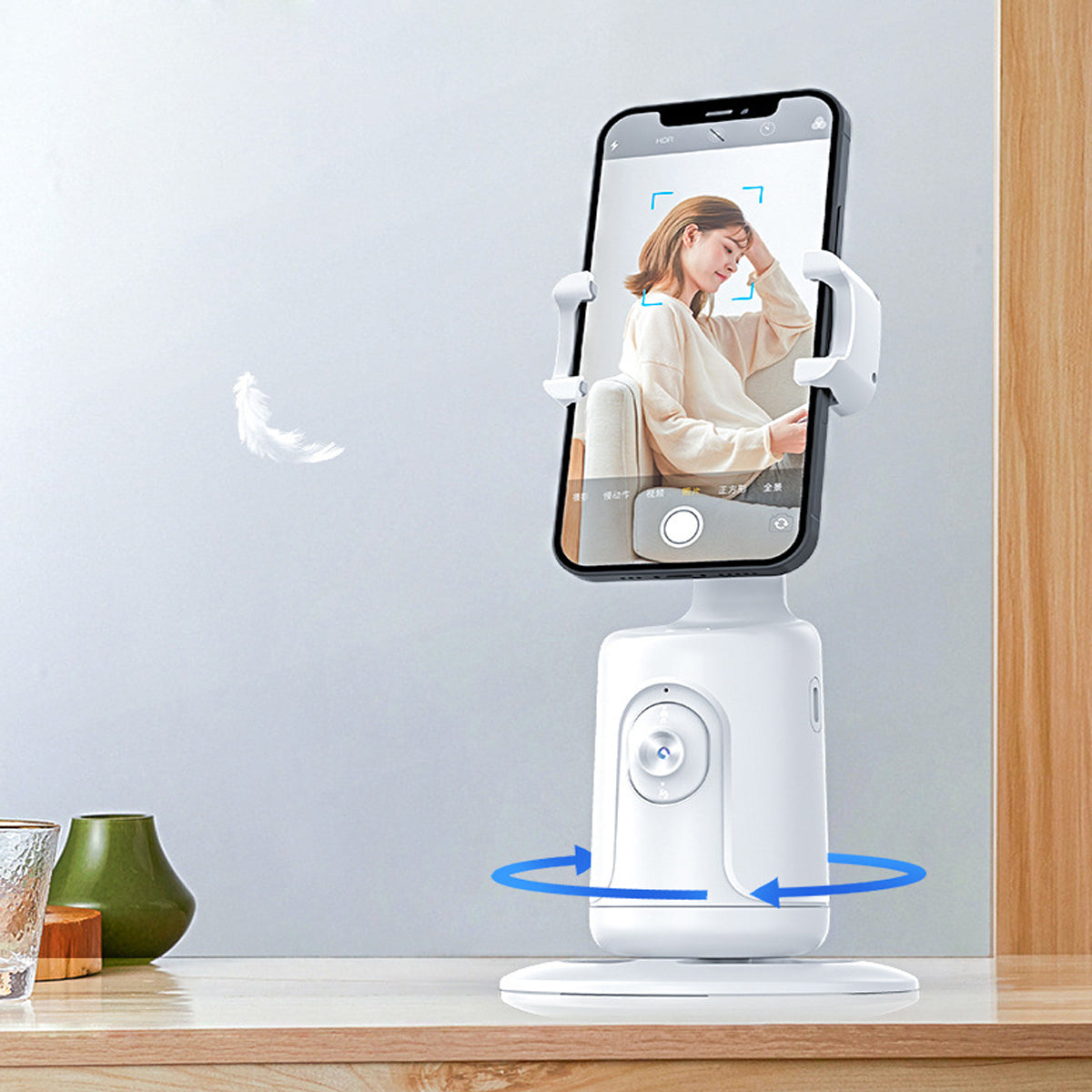 Selfie Videographer Auto Motion Hands Free Follow No App Needed Vista Shops