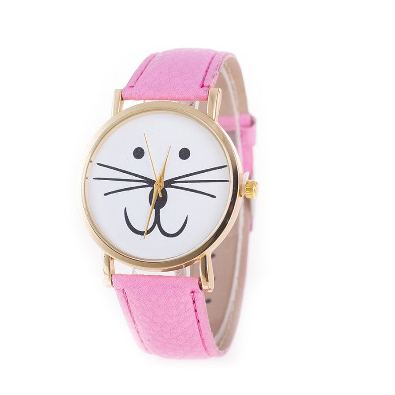 Mr. Whiskers Cat Watches 9 lives And 9 colors Vista Shops