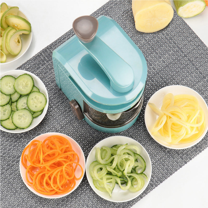 Top Chef Spiralizer Hand Cranked Salad Maker is ready Vista Shops