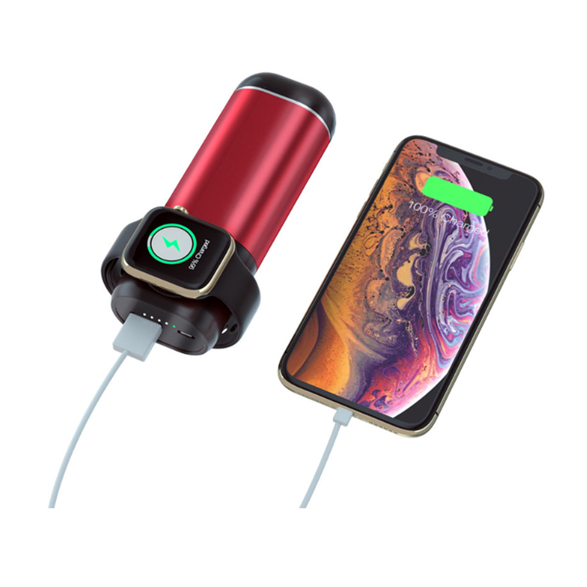 Porta 3 in 1 Wireless Charger For Apple Watch And Airpods Plus Phone Vista Shops