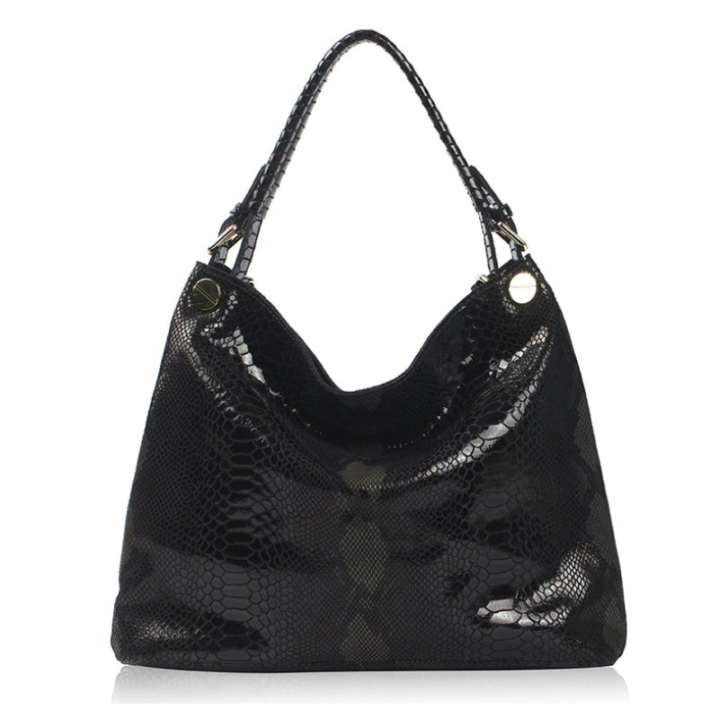 Resort Snake Skin Print Handbag VistaShops
