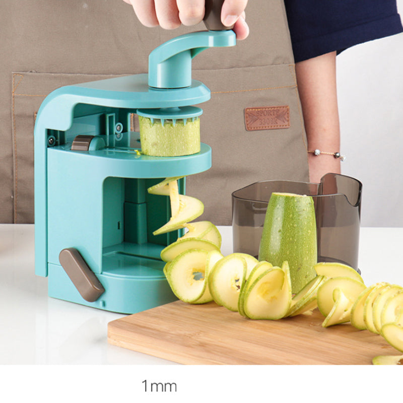 Top Chef Spiralizer Hand Cranked Salad Maker is ready Vista Shops