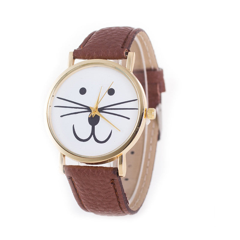 Mr. Whiskers Cat Watches 9 lives And 9 colors Vista Shops
