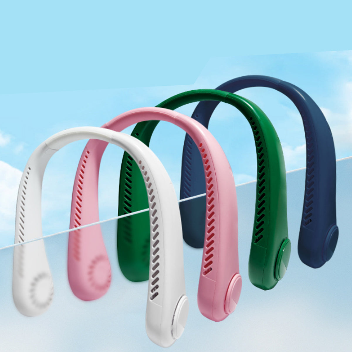 Easy Breezy Hands-Free Neck Fan Vista Shops