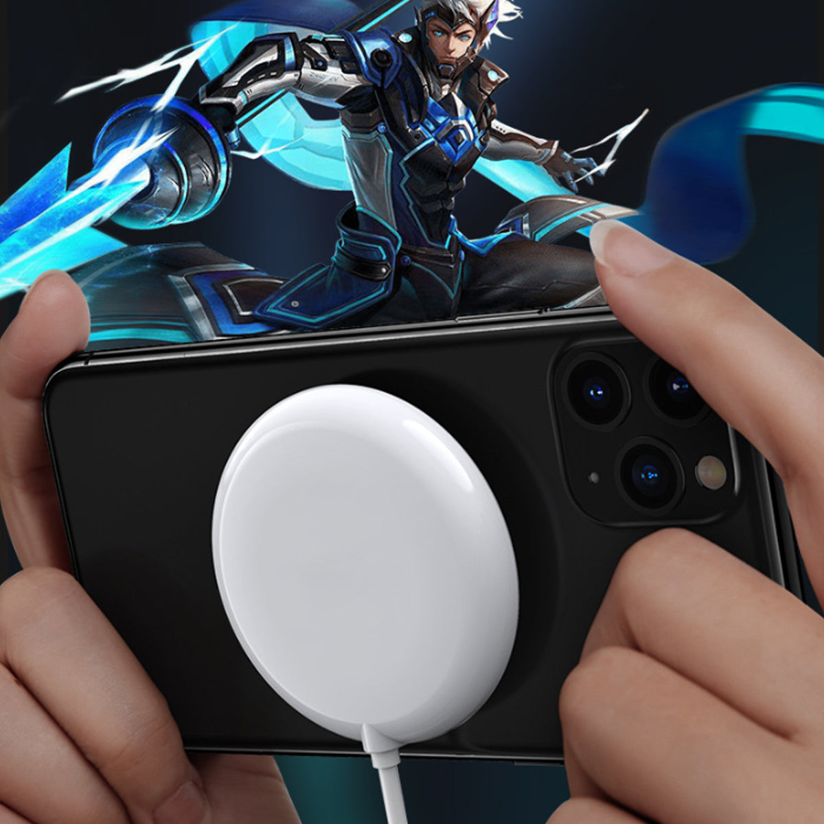 Superfast Ultra Thin And Round Wireless Charger Vista Shops