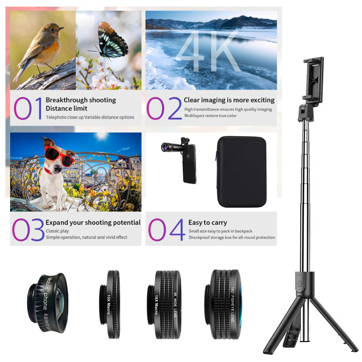 12 in 1 4K Photography Bundle Vista Shops
