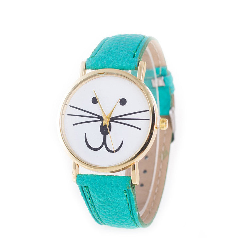 Mr. Whiskers Cat Watches 9 lives And 9 colors Vista Shops