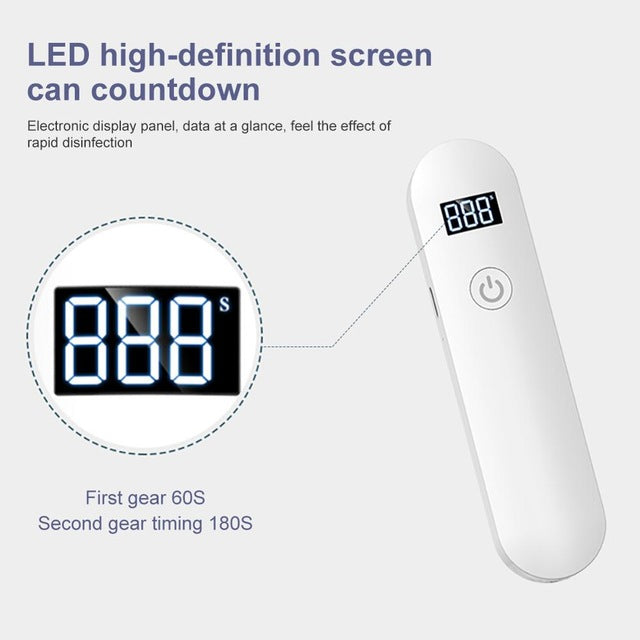Super Fast Mini Ultraviolet Bar Light With LED Timer Vista Shops