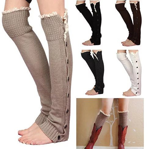 Lacy Legs - Lounge in Delicate and Cozy Lacy Socks Vista Shops