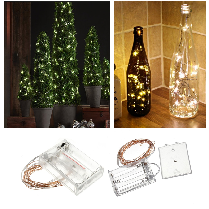 Sheeny Shiny 40 Mini Fiery LED Lights In 2 Packs Of 20 Vista Shops