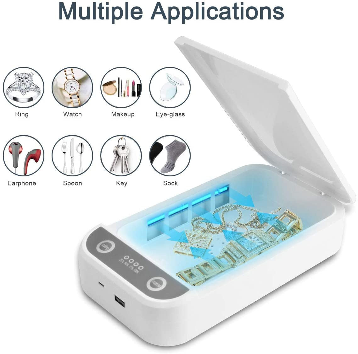 SaniCharge 3 in 1 Sanitize And Charge Your Cellphone Also Enjoy Aromatherapy Vista Shops