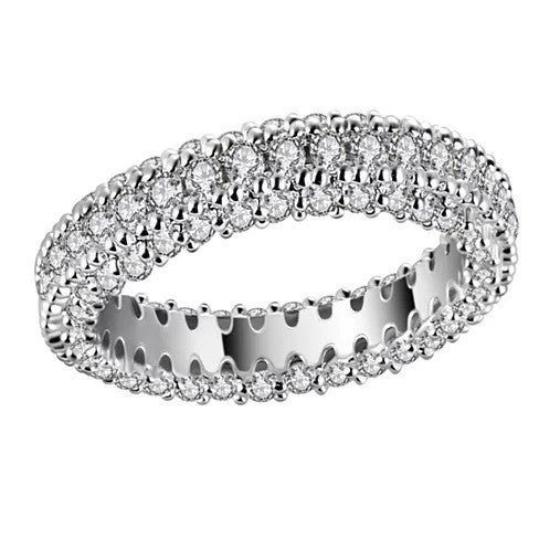 La Luna Rings Lavish And Delicate Eternity Bands Vista Shops