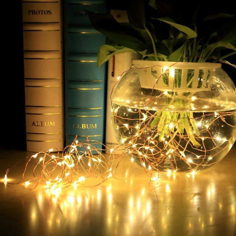 Mini Fiery 100 Lights Shine Like Firebugs With Solar Power 2/ Pak Vista Shops