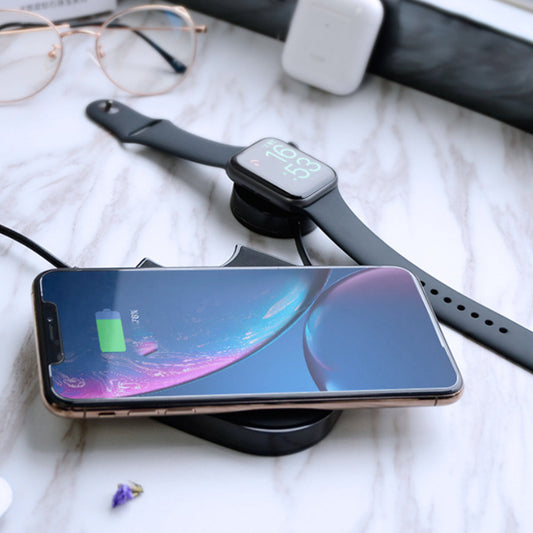 Teamwork 2 In 1 Wireless Phone And Apple Watch Charger Vista Shops