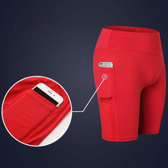 All Seasons Yoga Shorts Stretchable With Phone Pocket Vista Shops
