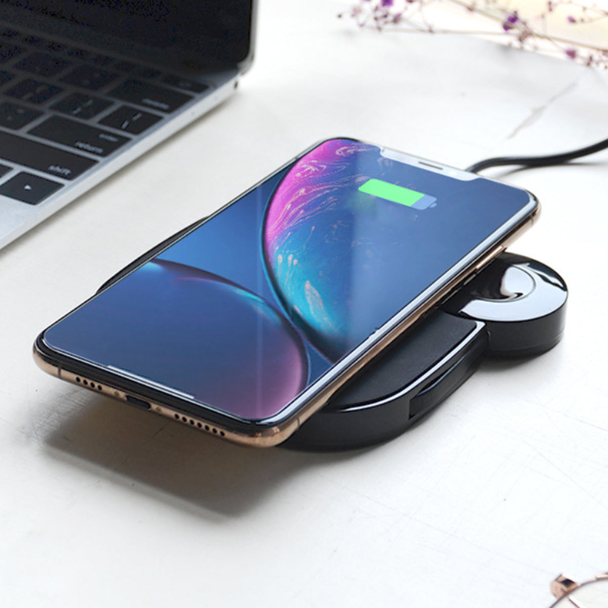 Teamwork 2 In 1 Wireless Phone And Apple Watch Charger Vista Shops