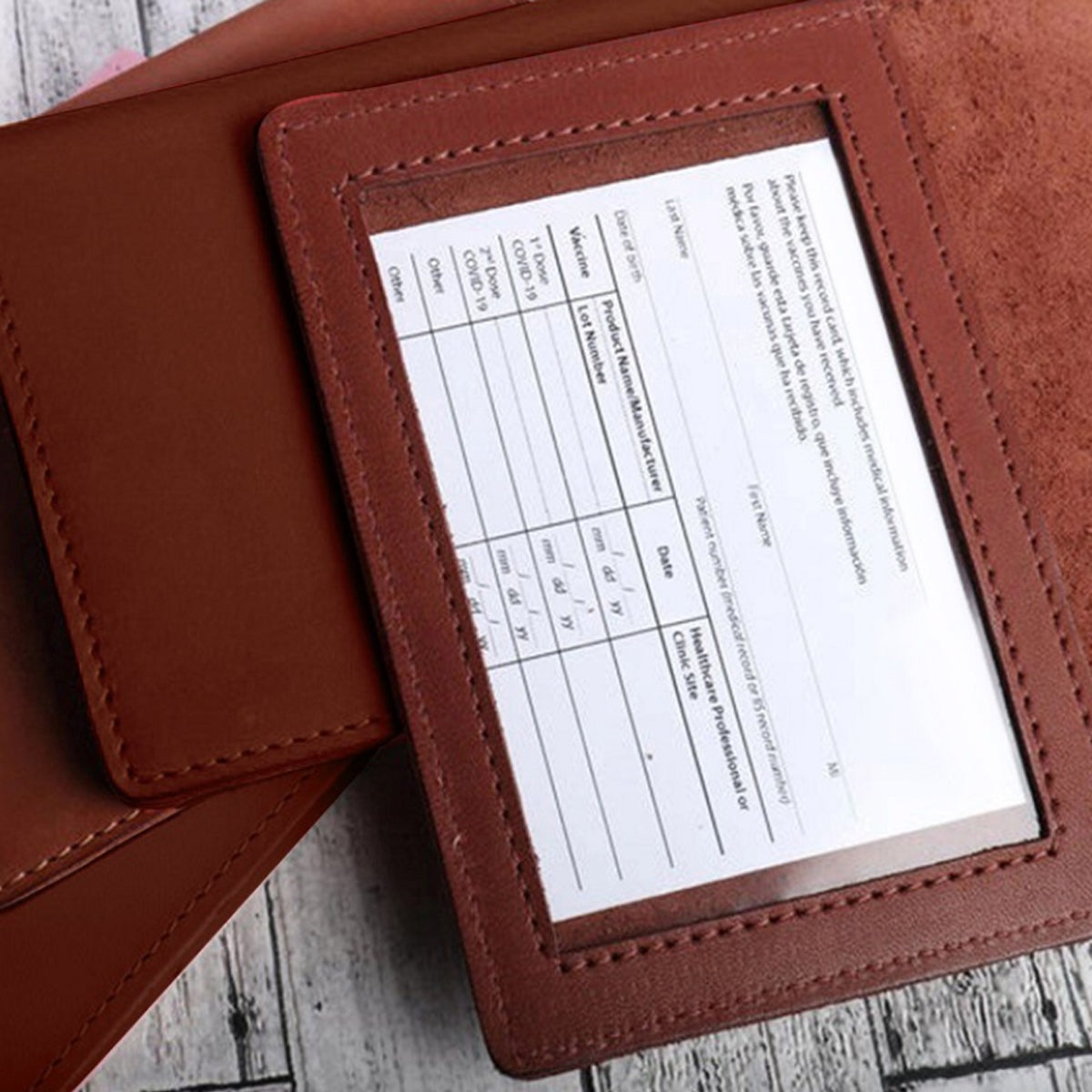 VIP 3 In 1 Card Holder For Vaccination Card, ID And Passport Vista Shops