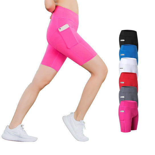 All Seasons Yoga Shorts Stretchable With Phone Pocket Vista Shops
