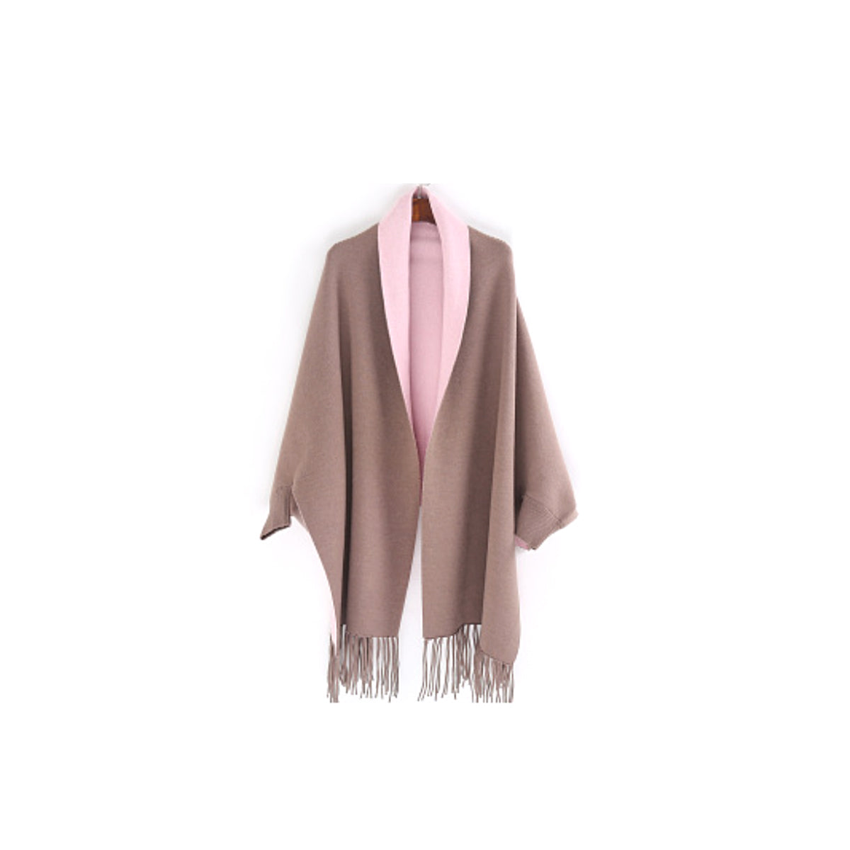 Aesthetica Two-Toned Shawl Coat Vista Shops