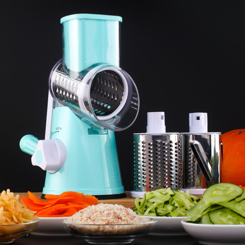 Chop Shop 3 in 1 Slice Shred And Chop Fruits Nuts And Vegetables Vista Shops