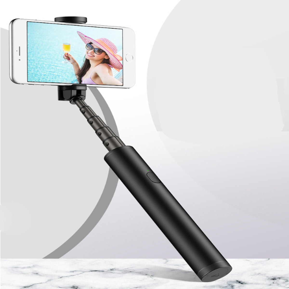 Invisi Mini Selfie Stick Extendable And Foldable Vista Shops