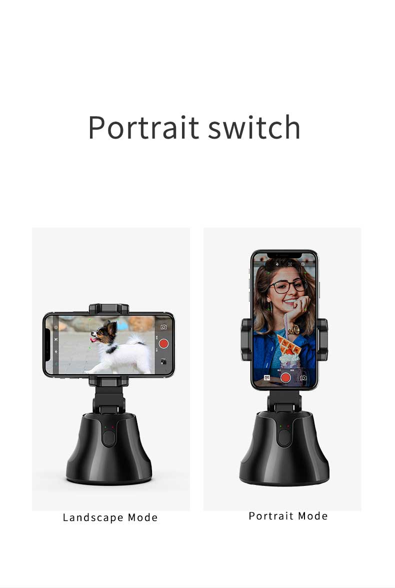 Robo 360 Rotation Smart AI Gimbal Live Video Record And Object Motion Tracking Vista Shops
