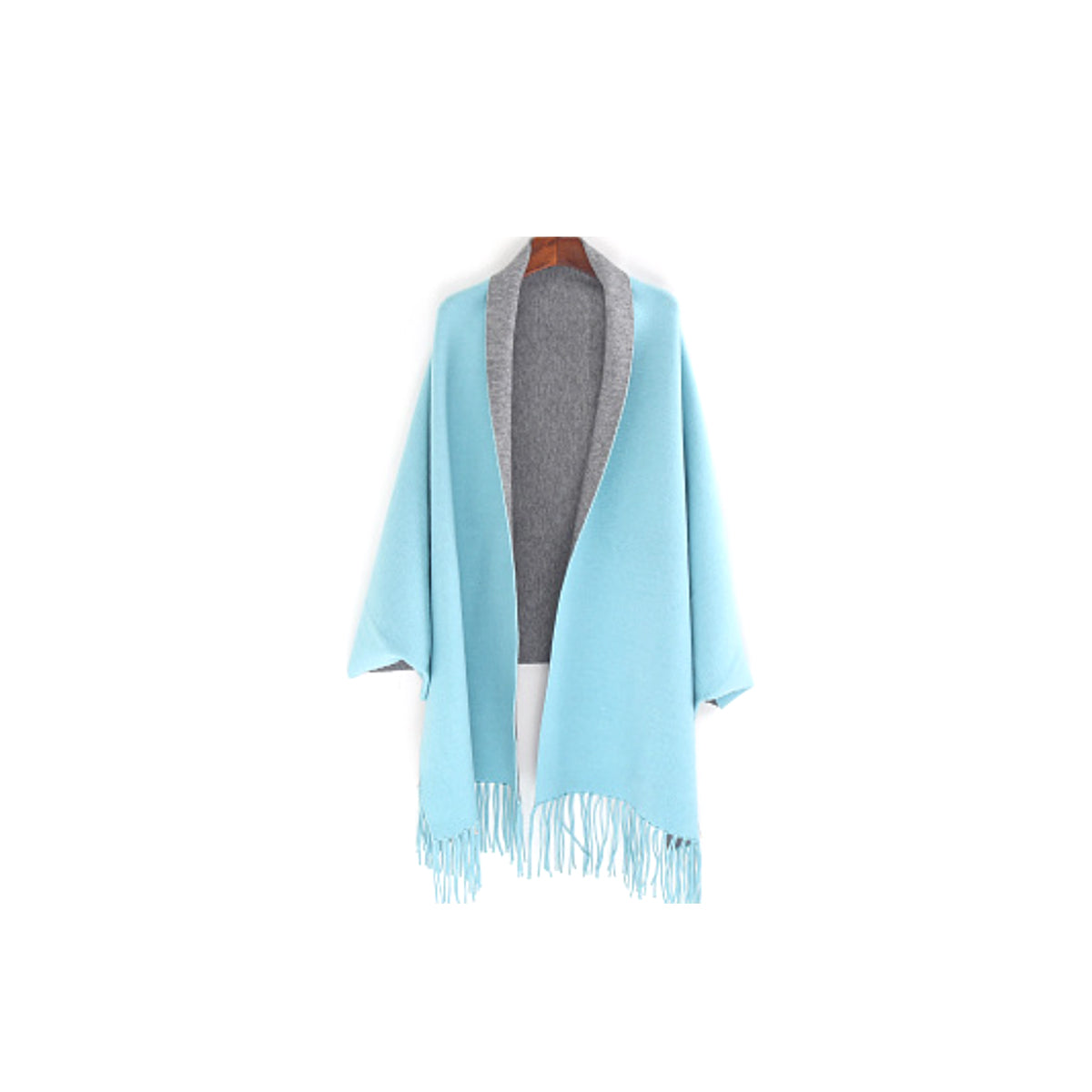 Aesthetica Two-Toned Shawl Coat Vista Shops