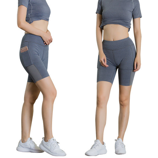 All Seasons Yoga Shorts Stretchable With Phone Pocket Vista Shops