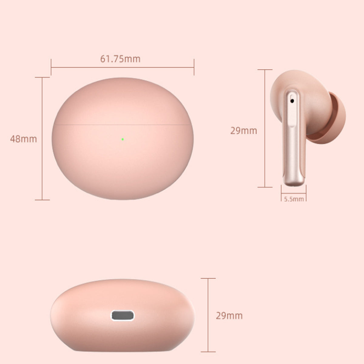ClarityPLUS Earbuds With Super Clear Sound And Wireless Charging Vista Shops
