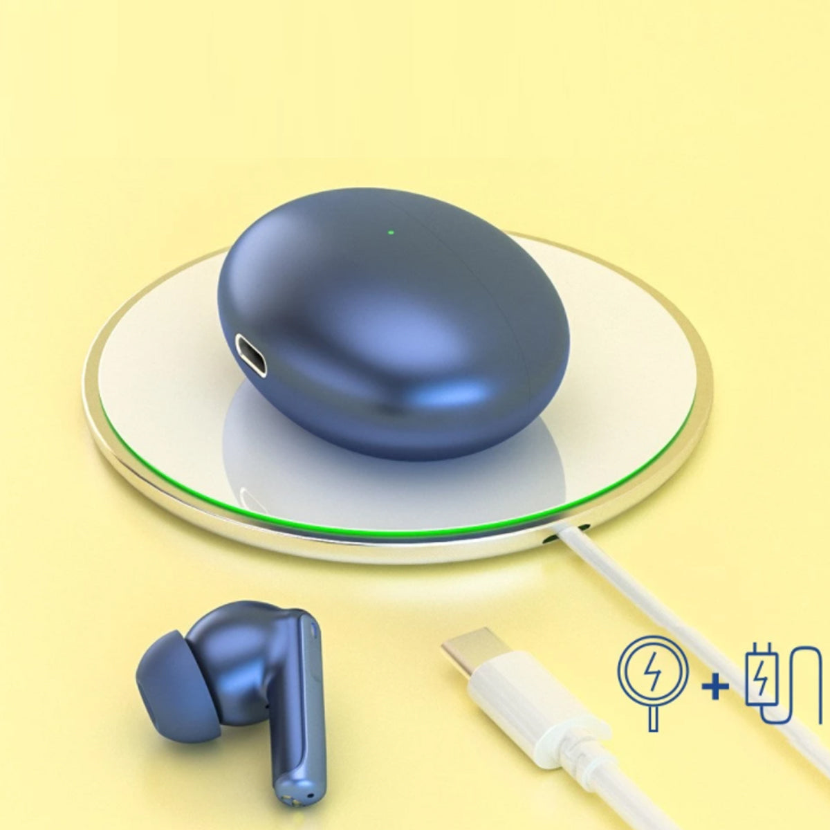 ClarityPLUS Earbuds With Super Clear Sound And Wireless Charging Vista Shops