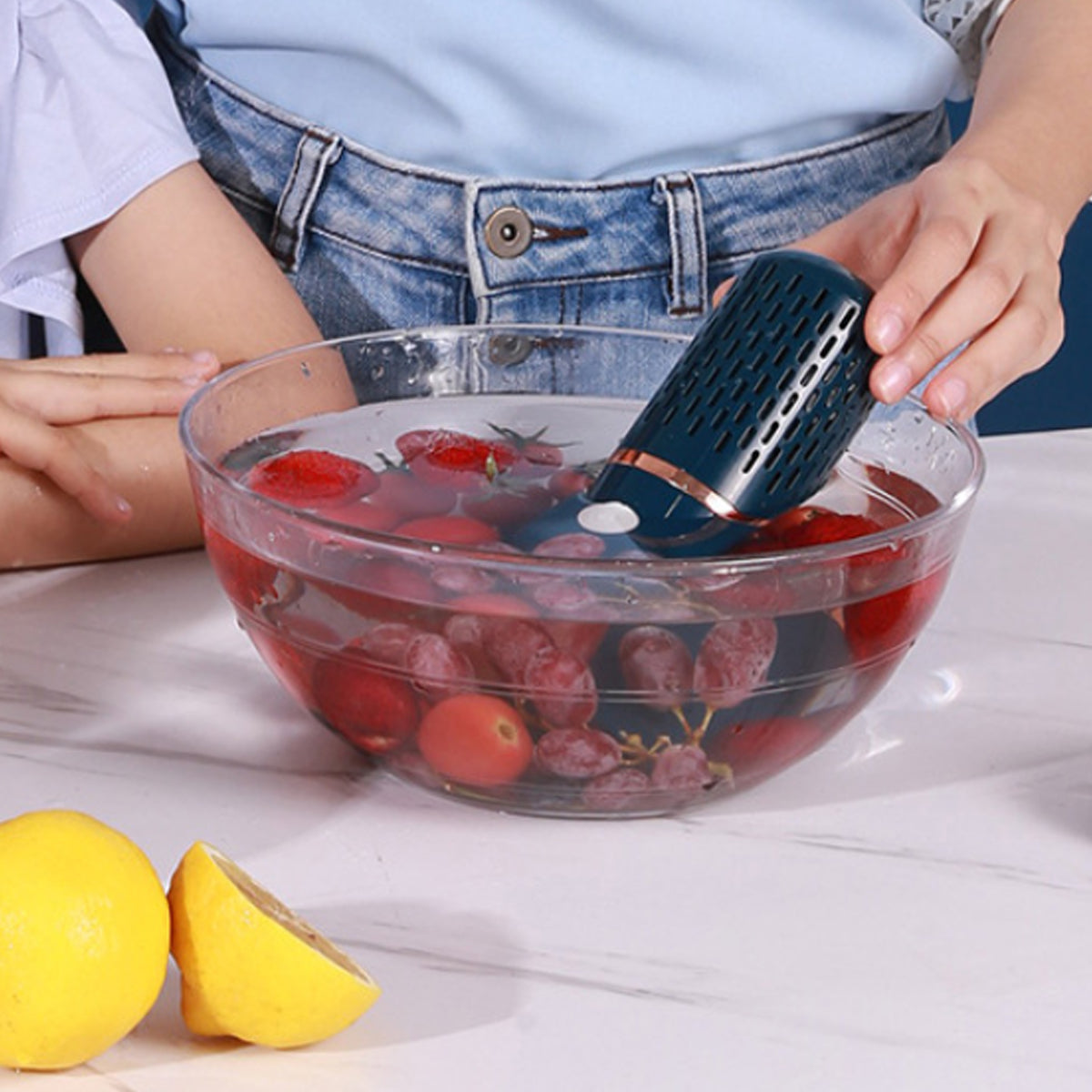 PureTech Ultrasonic Fruits And Veggie Cleaner Vista Shops