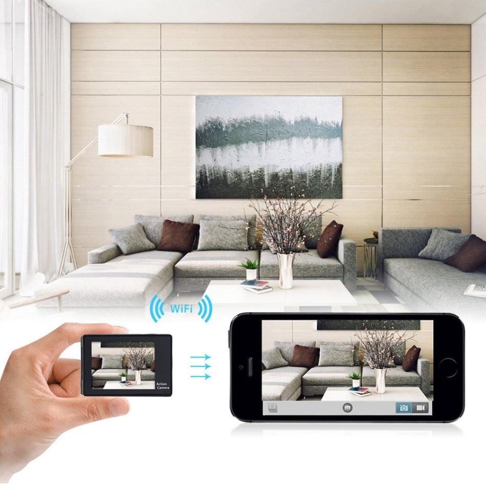 4K  Waterproof All Digital UHD WiFi Camera + RF Remote And Accessories Vista Shops