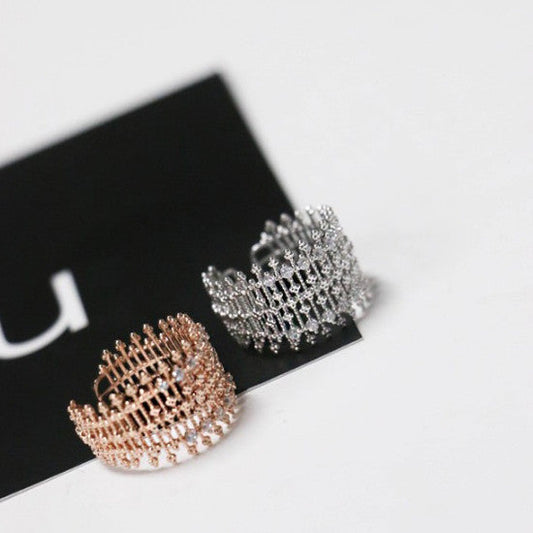 Bellezza Micro Pave Cocktail Ring Vista Shops
